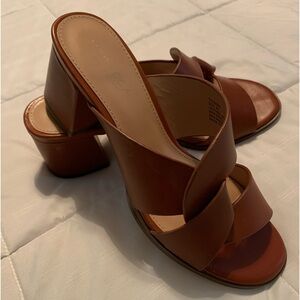MESSECA New York Size 6.5 “Thunder” leather sandals